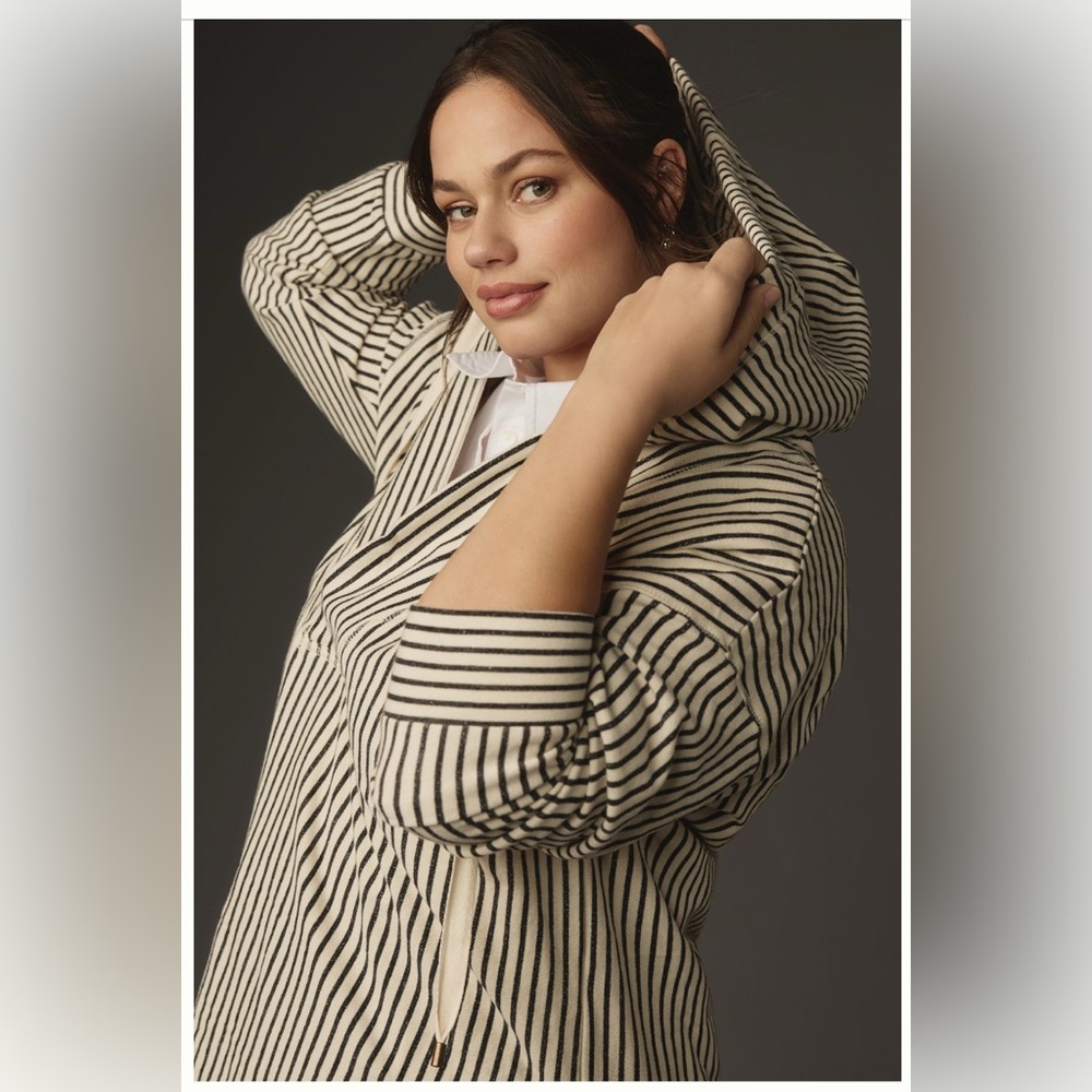 Anthropologie Pilcro Wharfside Hooded Sweatshirt - Picture 4 of 9